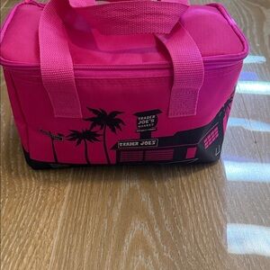 Trader Joe's Pink Insulated Bag